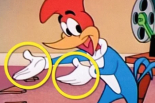 Este é o verdadeiro motivo pelo qual os personagens de desenhos animados usam luvas brancas